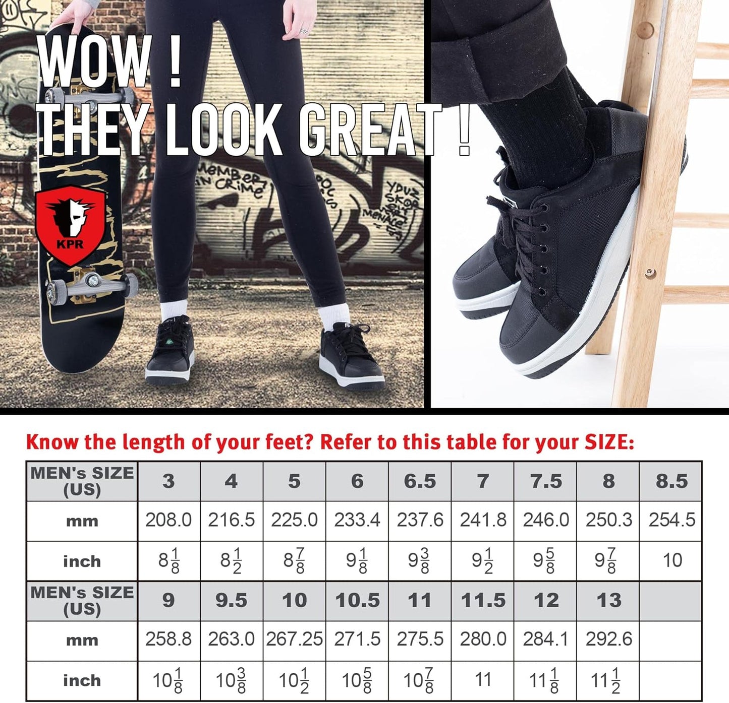 KPR Men's I886 CSA Grade 1 Approved Athletic Composite Toe Plate 100% nonmetallic Non Steel Green Triangle Sports Safety City Walker Sneaker Industrial & Indoor Safety Shoes